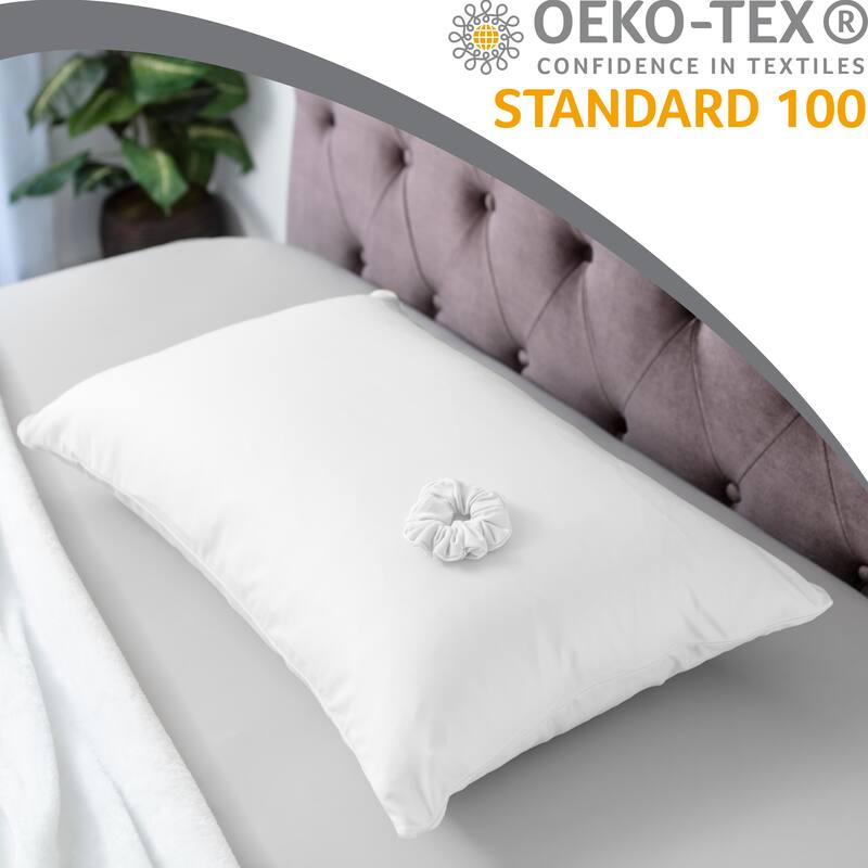 Beauty Pillow Cover Keeps Hair Tangle Free and Bonus Matched Scrunchie