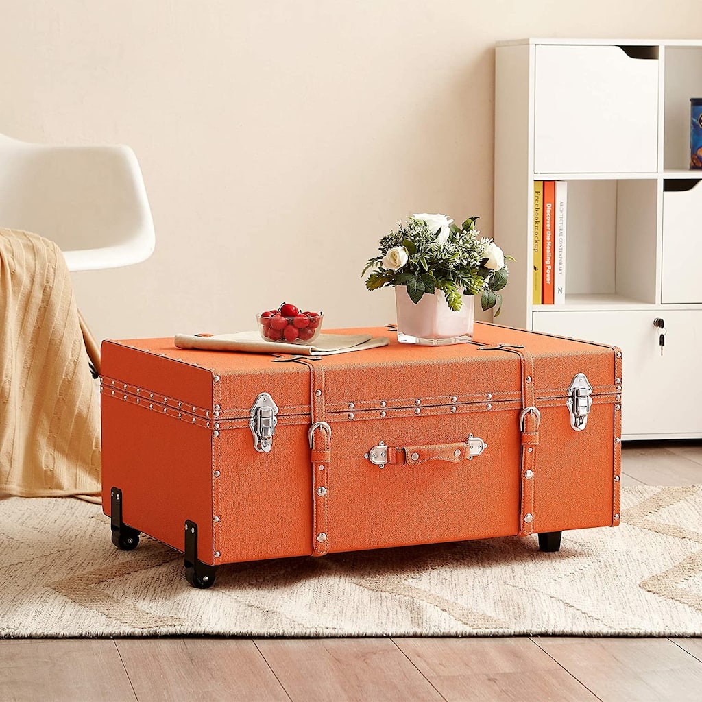 Texture® Brand Trunk - Orange by DormCo