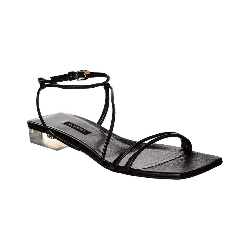 versace plexi sandals