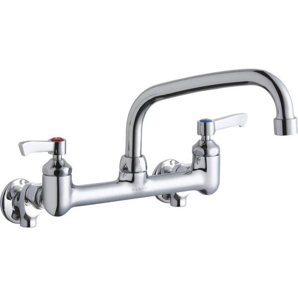 Shop Elkay Lk940at08l2h 1 5 Gpm Centerset Food Service Faucet
