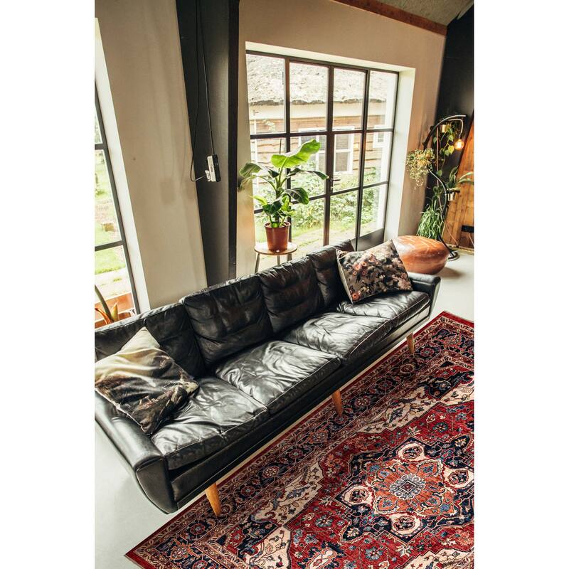 ECARPETGALLERY Hand-knotted Aryana Red Wool Rug - 9'3 x 12'0