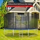 preview thumbnail 4 of 8, Gymax 15FT Trampoline Safety Net Replacement Protection Enclosure Net