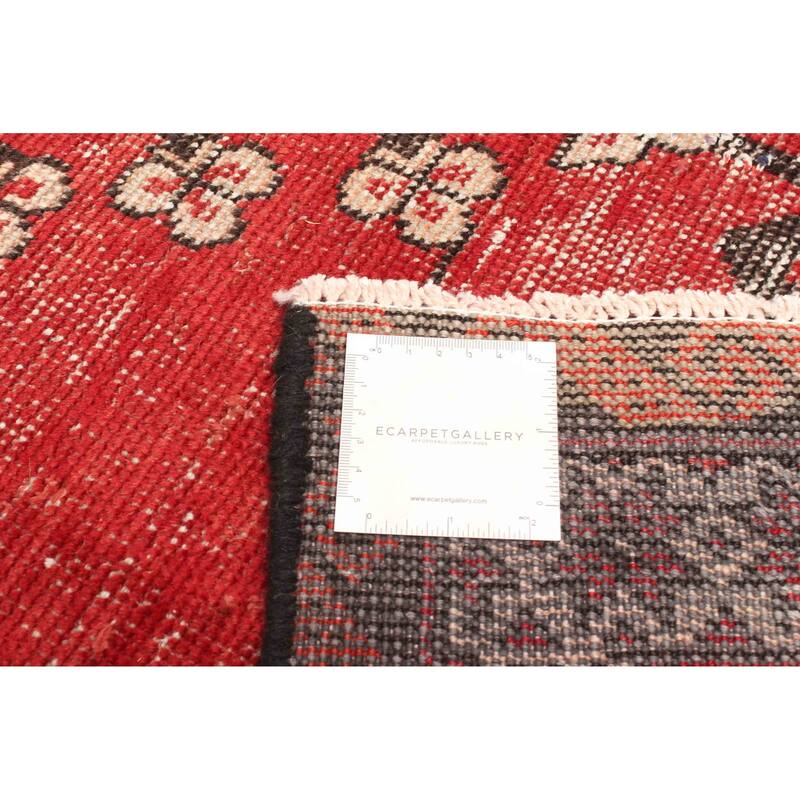 ECARPETGALLERY Hand-knotted Antalya Vintage Red Wool Rug - 3'9 x 6'5