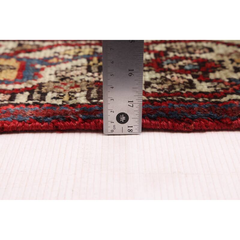 ECARPETGALLERY Hand-knotted Andelz Dark Navy Wool Rug - 3'4 x 10'1