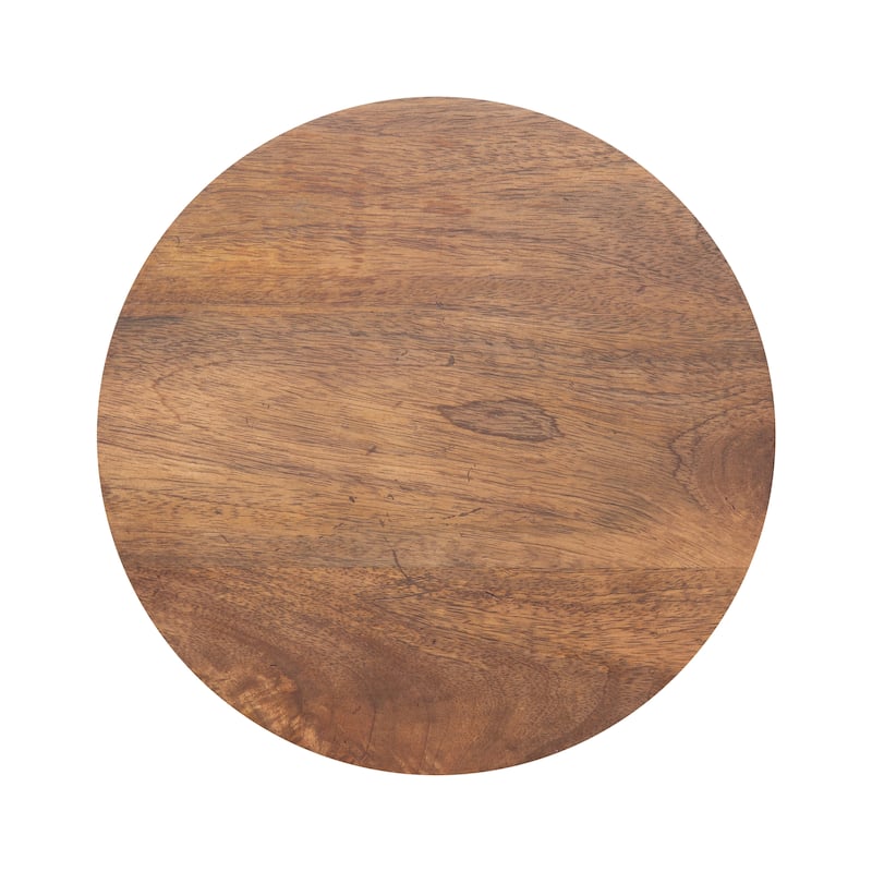 Kate and Laurel Talcott Round Wood Side Table