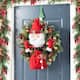 Option Bell Bow Wreath with Santa