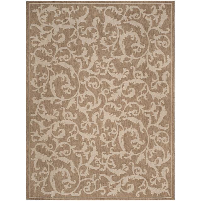 SAFAVIEH Courtyard Darline Indoor/ Outdoor Waterproof Patio Backyard Rug