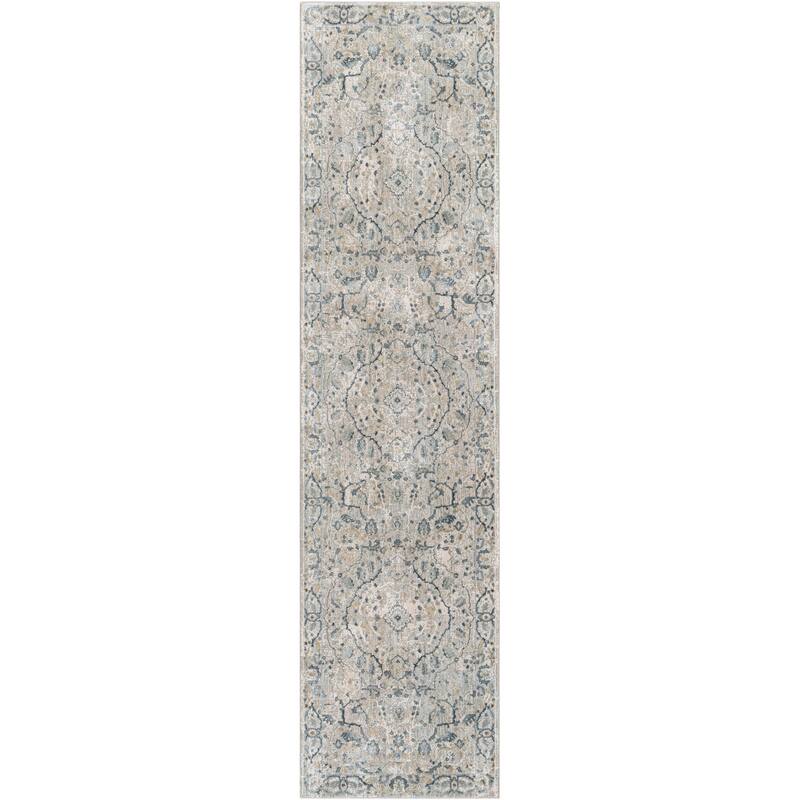 Livabliss Casual Brunswick Medallion Area Rug - 2'7" x 10' - Sage