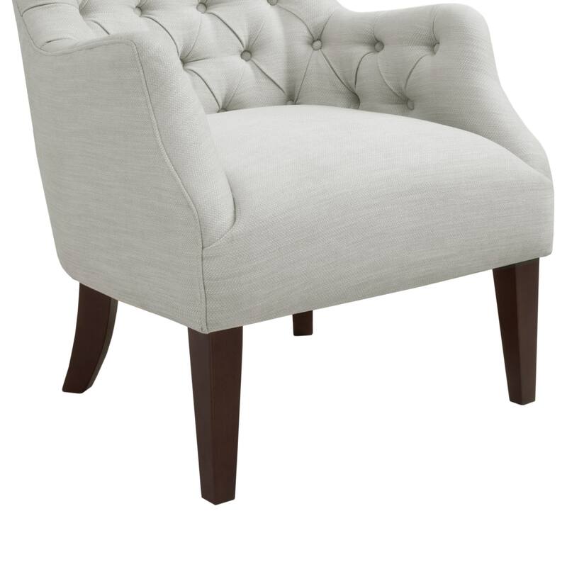 Hannah Modern Button Tufted Wingback Chair