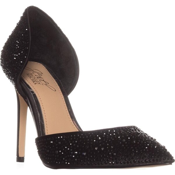 badgley mischka black heels