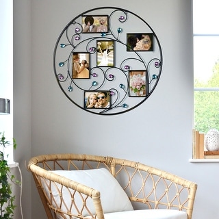 Scrolled Photo & Frame Tray Decor