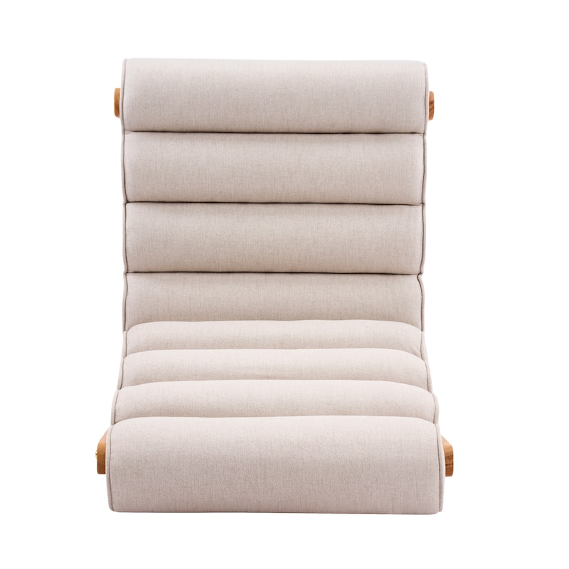 Scott Living - Modern Upholstered Accent Chair with Plush Layered Cushion & Solid Wood Frame - 25.75"W