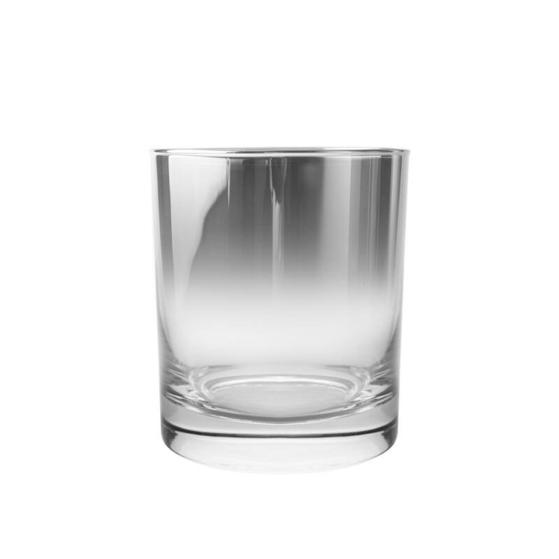 Glass Double Old Fashioned Tumblers- Smoked- 10 Oz.-Set of 4