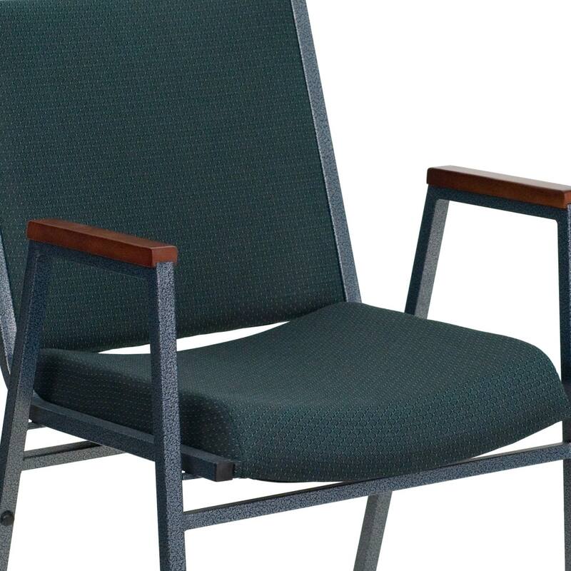 Heavy Duty Stackable Arm Chair (Set of 4) - 21"D x 21"W x 31"H