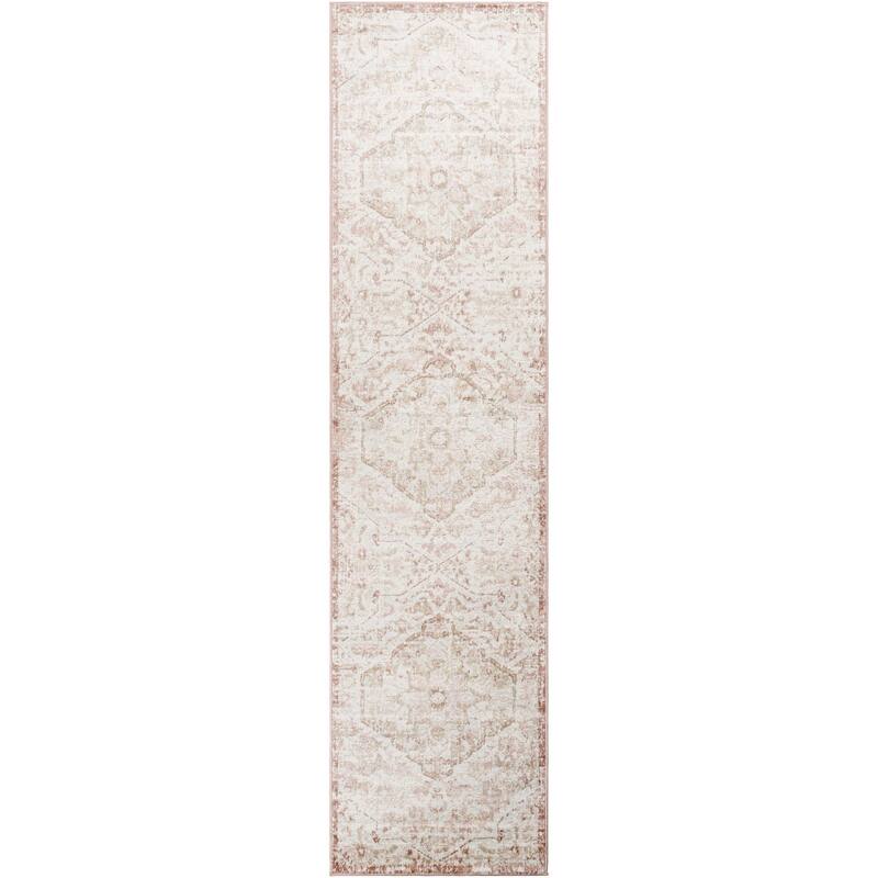 Livabliss St Tropez Updated Traditional Diamond Area Rug