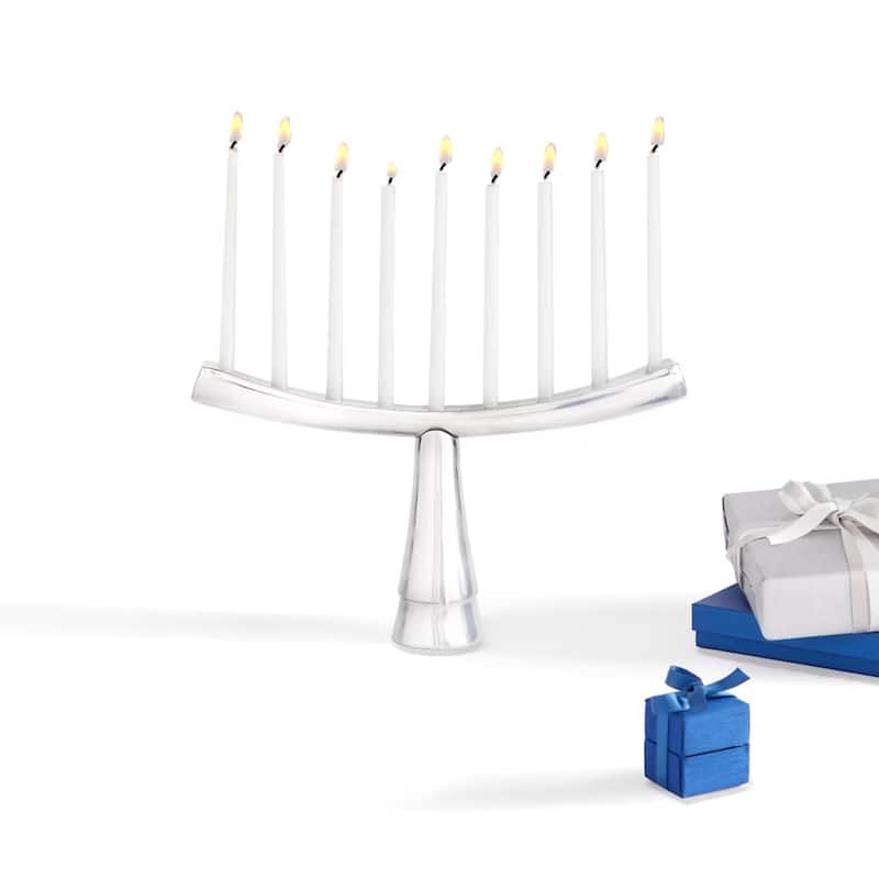 Nambe Menorah Silver
