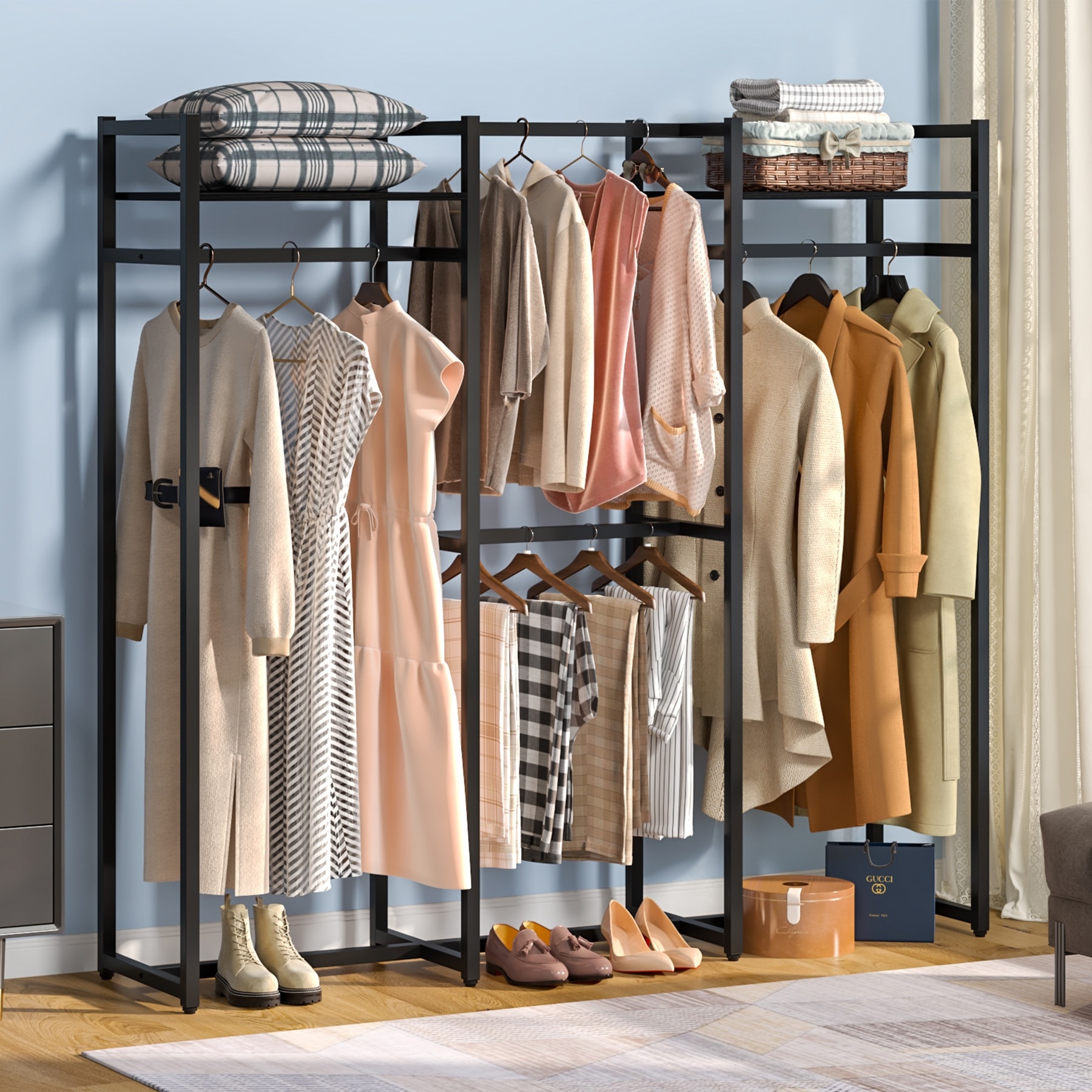 https://ak1.ostkcdn.com/images/products/is/images/direct/ad94be4eba094d5a4c0188cecb1bf4c1a22bc6b5/Garment-Rack-Heavy-Duty-Clothes-Rack-Free-Standing-Closet-Organizer-with-Shelves%2C-Large-Size-Storage-Rack-with-4-hanging-Rods.jpg