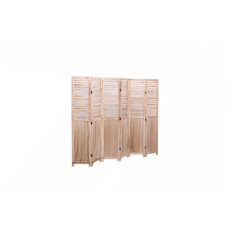 Solid Wood Folding Room Divider