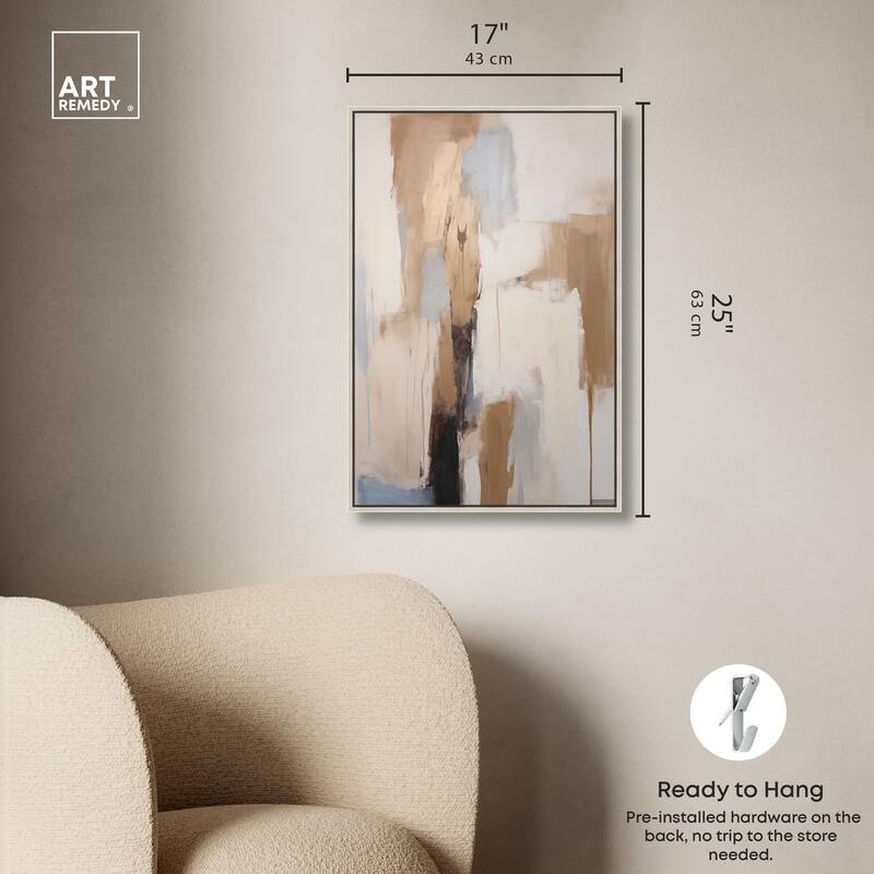 Sandstone Stillness I Canvas by Art Remedy
