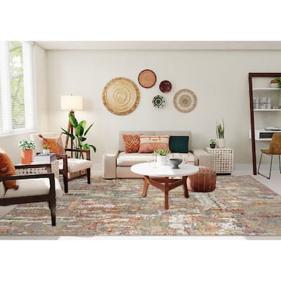 Serena Lindy Modern & Contemporary Abstract Hand-Knotted Area Rug