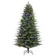 preview thumbnail 21 of 57, Glitzhome 7.5ft/9ft/11ft Pre-Lit Green Full Fir Artificial Christmas Tree with 1800/2450/3200 LEDs Simple Setup