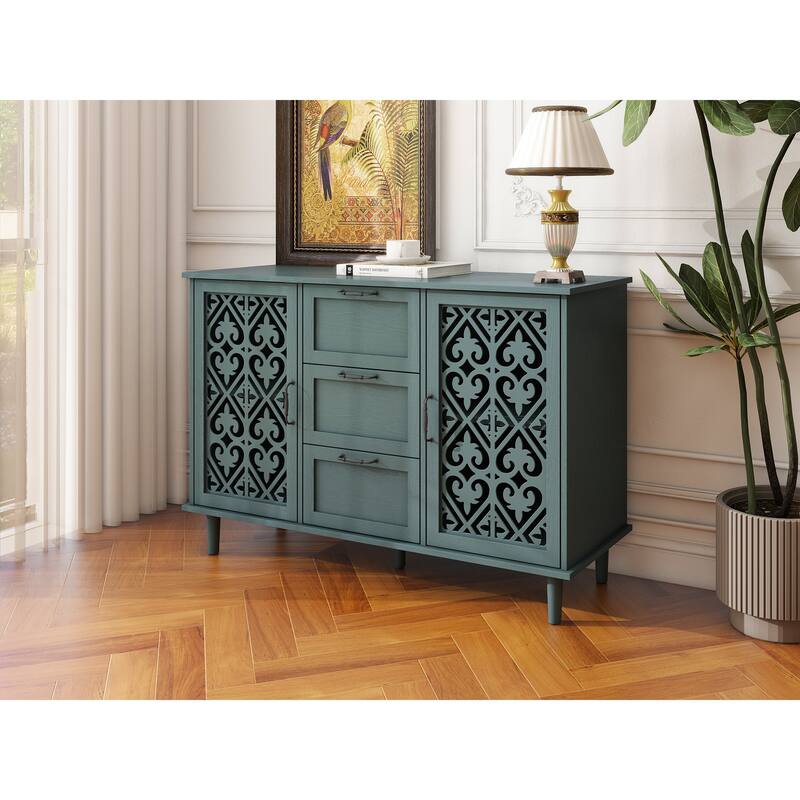 2 Door 3 Drawer Cabinet, American Furniture