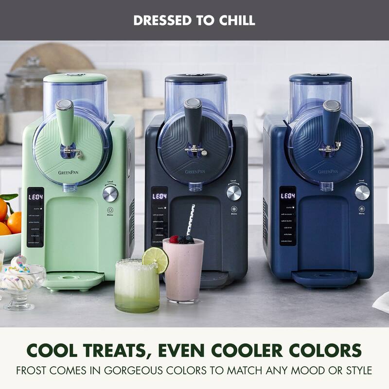 GreenPan Frost 15-in-1 Ice Cream & Slushie Drink Maker