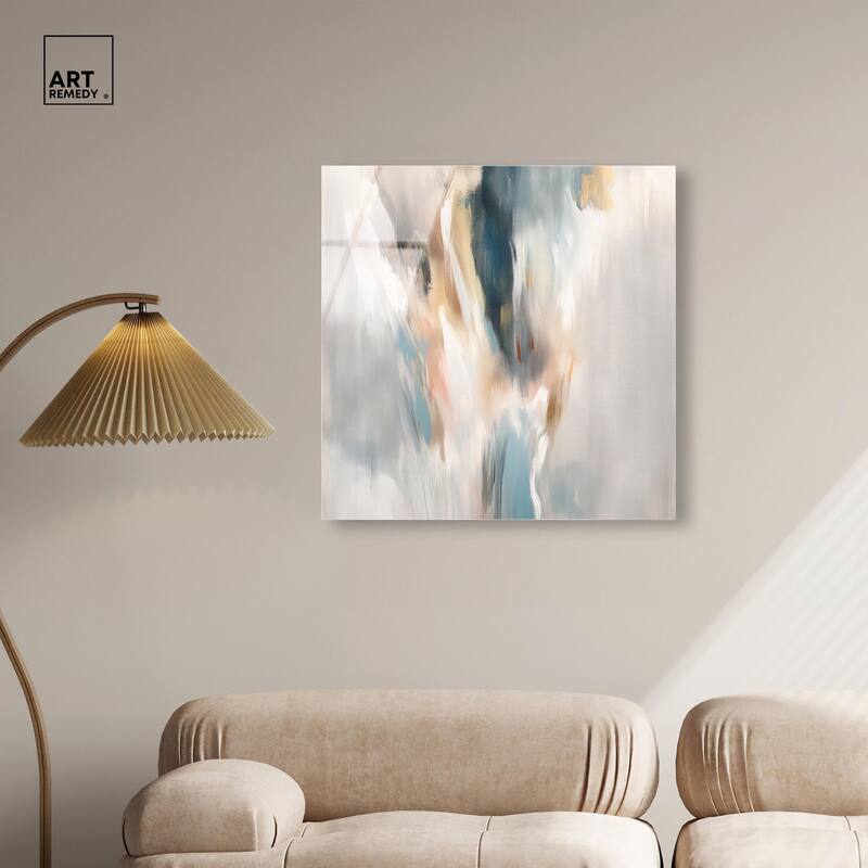 Gilded Gorge II Acrylic by Art Remedy, Ready to Hang