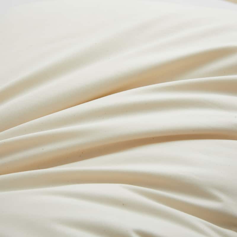 2 Pack 300TC White Down Medium Support Bed Pillows for Side & Back Sleepers with 100% Cotton Fabric