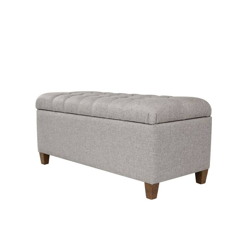 Porch & Den Charenton Tufted Storage Bench
