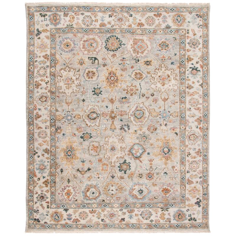 SAFAVIEH Hand-Knotted Samarkand Bukurije Traditional Wool Rug