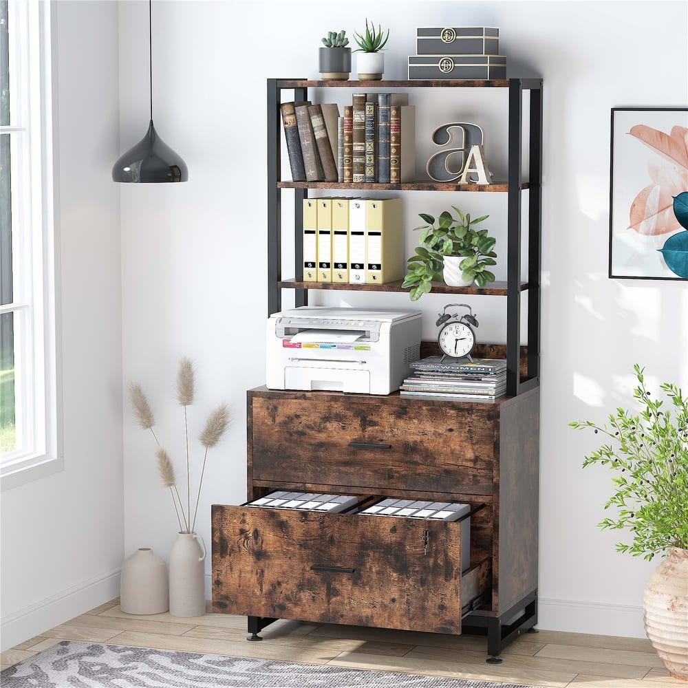 Bookcases with Drawers, Multi-Functional Shelf Units for Collection