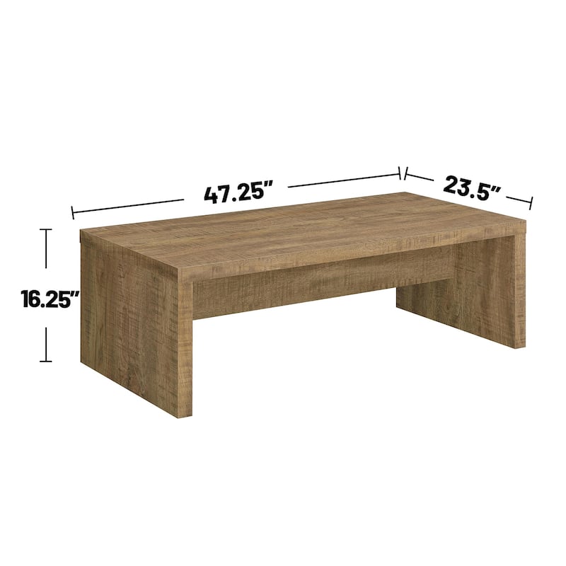 Rectangular Coffee and End Table Set in Mango