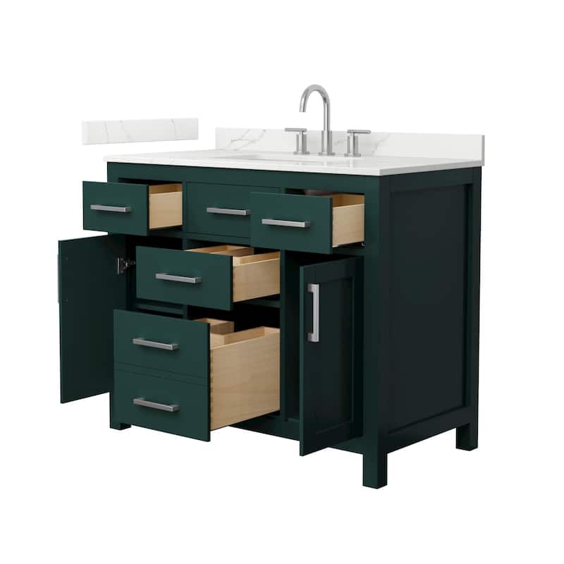 Wyndham Collection WCG2424-42S-QTZ-US3MXX Beckett 42" Free Standing