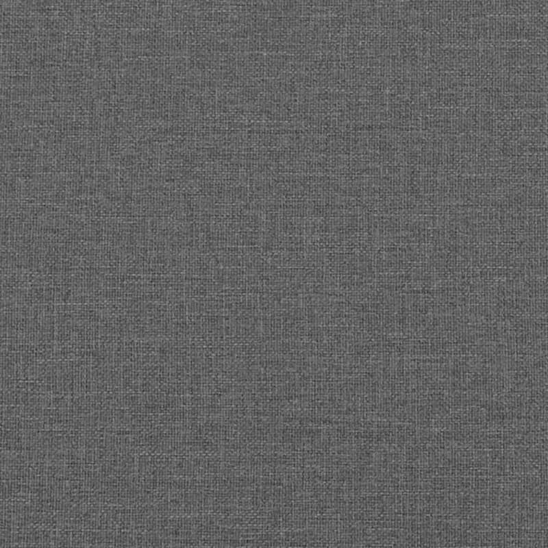 vidaXL Fabric Sofa with Cushion Dark Grey 208 cm fabric - 98.4 x 30.3 x 29.9 inch