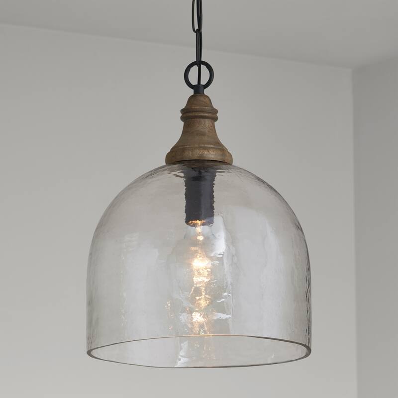 Inglewood 1-light Grey Wash/ Dark Pewter Hanging Pendant