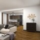 preview thumbnail 18 of 39, Contemporary Dark Brown Geometric Designed Wood Cabinet and Dresser Collection