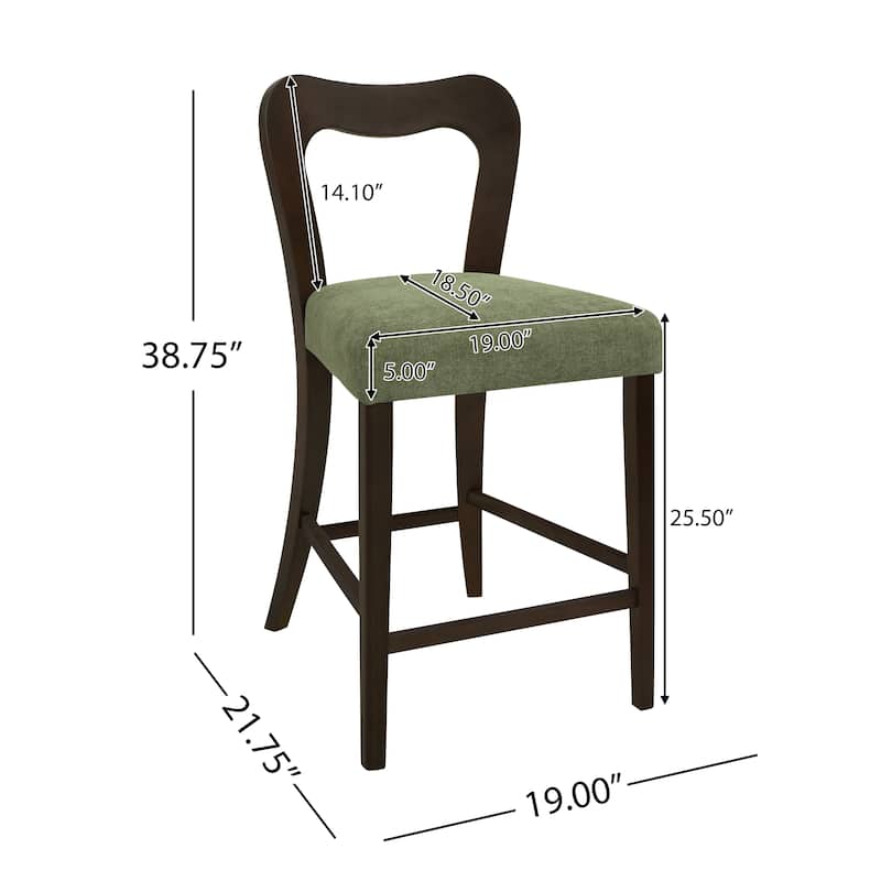 Counter Height Chair Side Dining Chair Set of 2