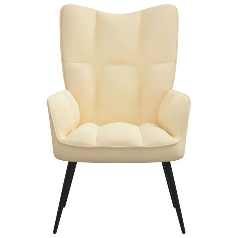 vidaXL Relaxing Chair multi colors Velvet