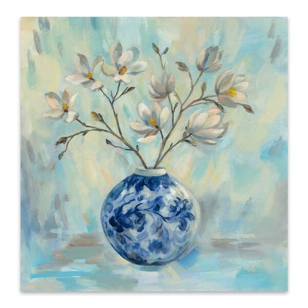 Shop Nature Still Life Urns Vases Metal Wall Art Print Overstock