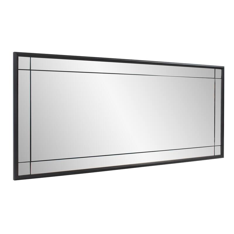 Allan Andrews French Panel Framed Decorative Wall Mirror