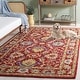 preview thumbnail 11 of 37, SAFAVIEH Handmade Blossom Menga Contemporary Wool Rug 8' x 10' - Red/Green - Rectangle