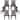 High-end Tufted Velvet Upholstered Nailhead Dining Chair Set of 6