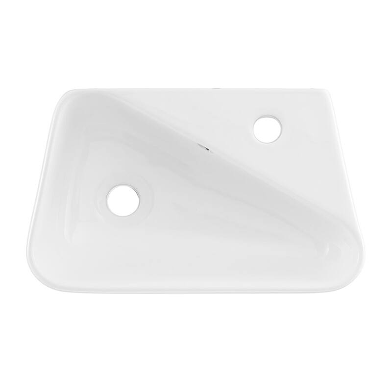 Swiss Madison Plaisir 18" Rectangular Ceramic Wall Mounted Bathroom
