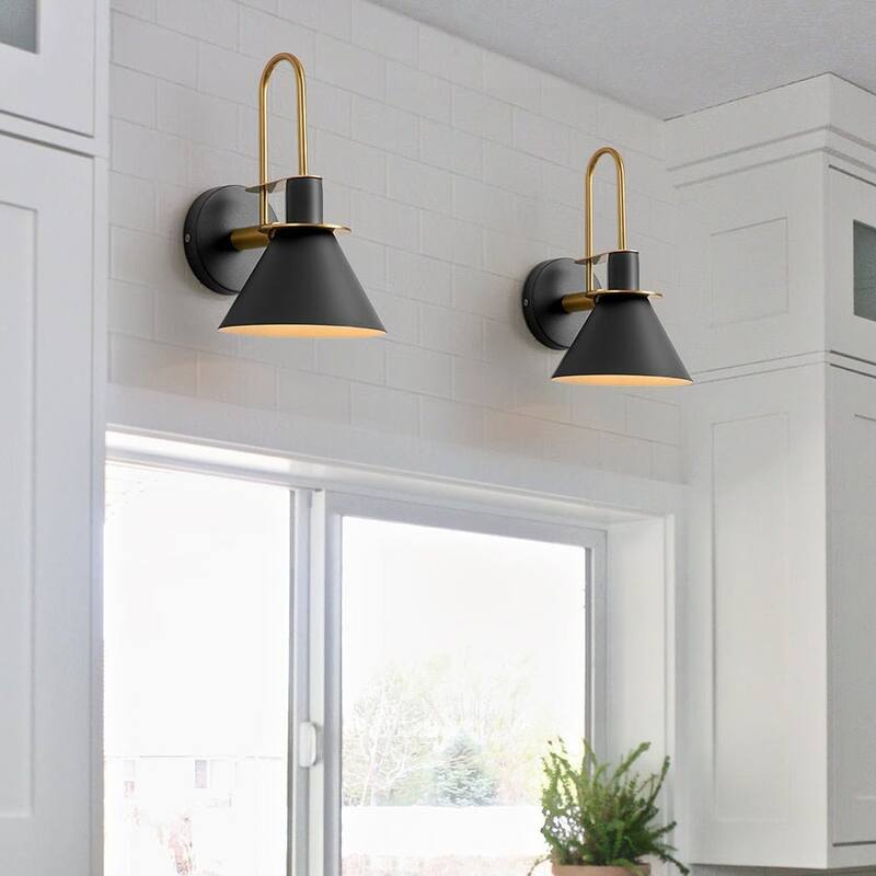 Modern 1-Light Bell Wall Sconce For Bedroom Kitchen