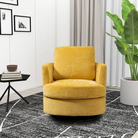 Swivel Round Accent Barrel Chair Accent Sofa Chair Club Chair