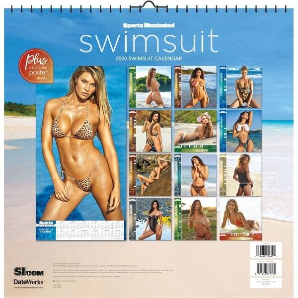 Shop Calendar Ink 2020 Si Swimsuit 2020 Wall Calendar And Planner