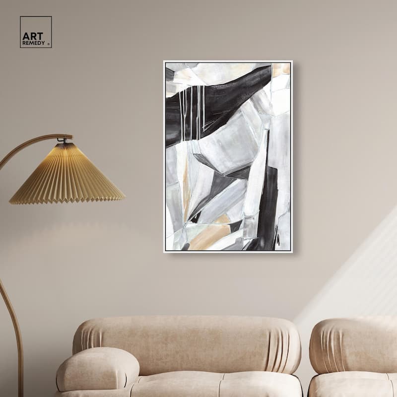 A Lonely Walk Canvas by Art Remedy