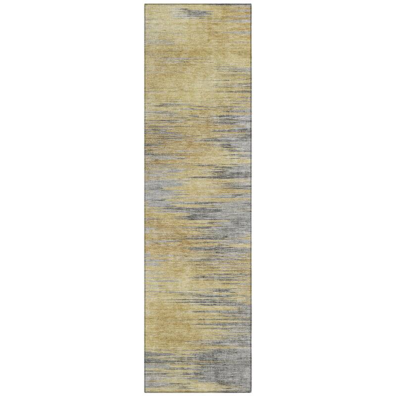 Machine Washable Indoor/ Outdoor Chantille Modern Ombre Rug
