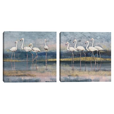 Chrorus Line Square I-II by Studio Arts Canvas Art Prints